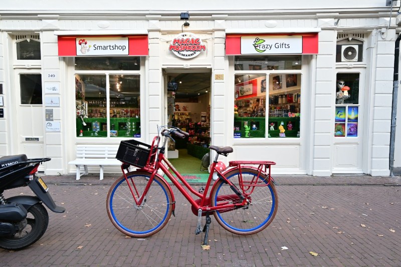 La Galería de Hongos Mágicos en Amsterdam.