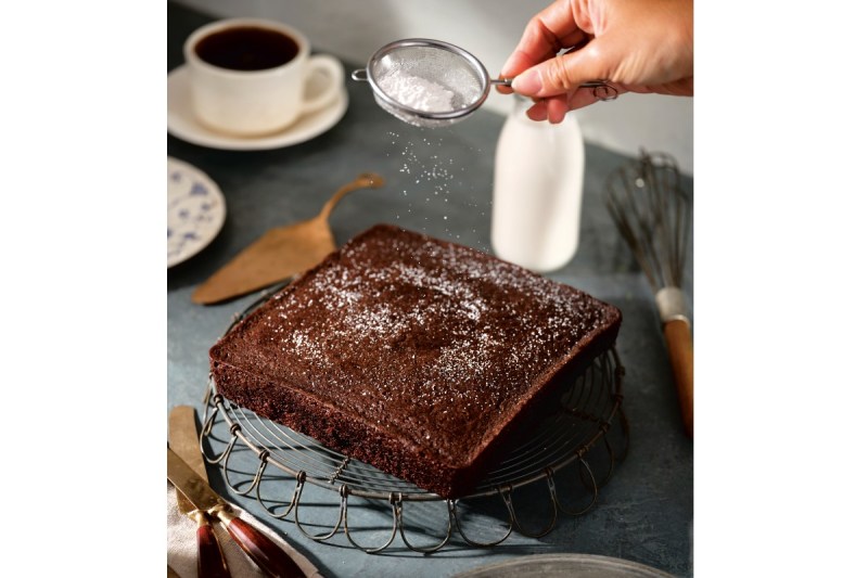 Torta vegana al cioccolato.