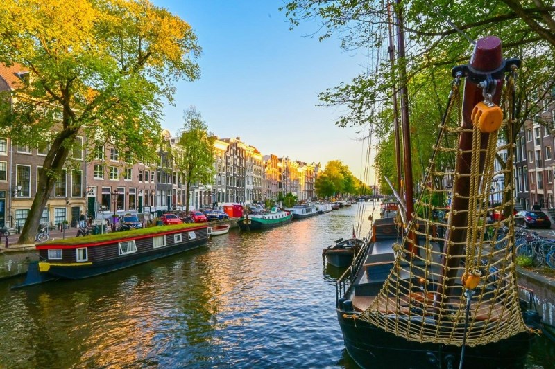 Viaje a Ámsterdam.