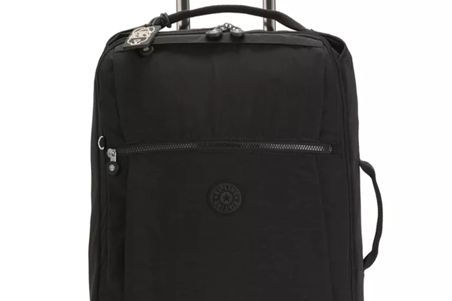 A close-up of the Kipling Darcey Small Carry-On Rolling Luggage.