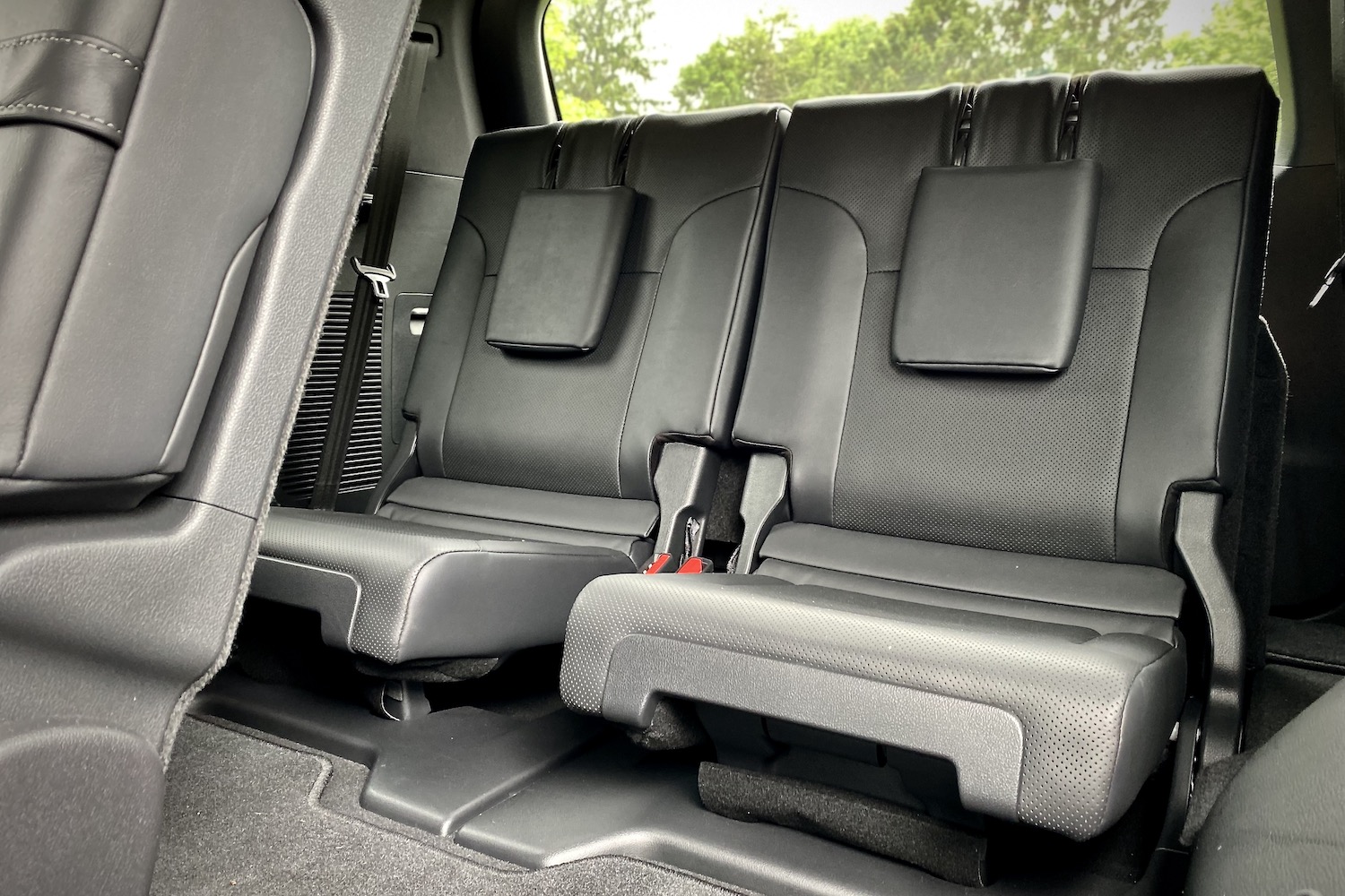 Third-row seats in the 2022 Lexus LX 600.