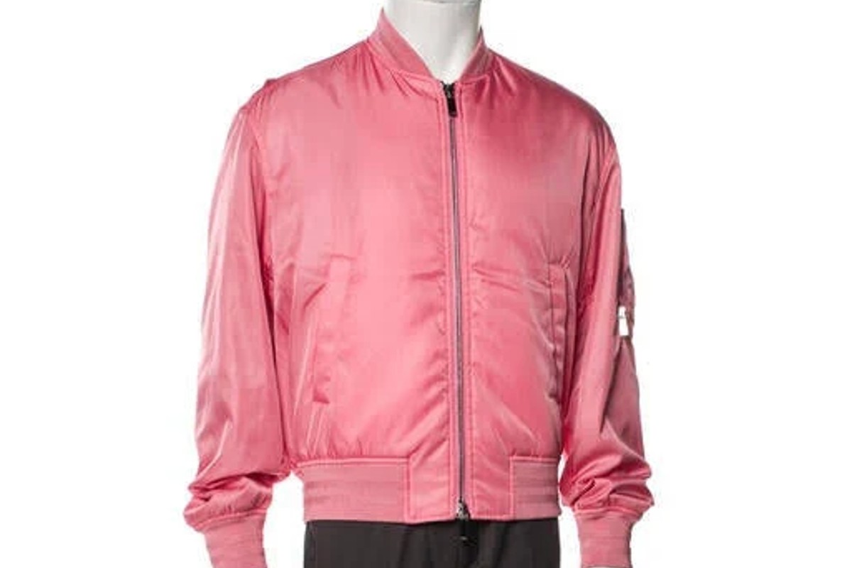 Dior vintage pink bomber.