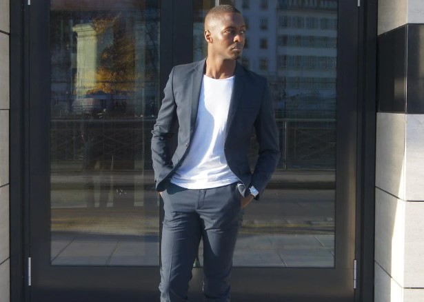t shirt under sport coat