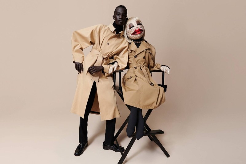 Vestiaire Collective human and puppet models.