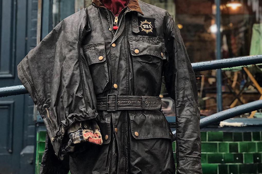 A vintage Belstaff rig.