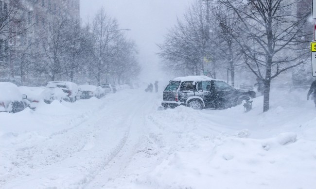 A 2016 blizzard in the United States.