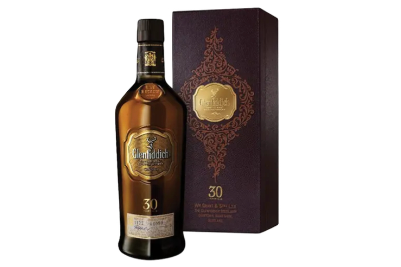 Glenfiddich 30 yr bottle.