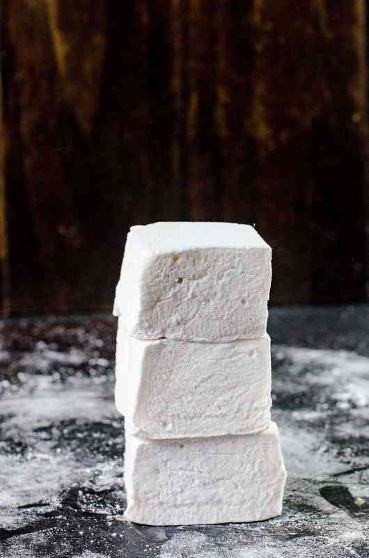 Homemade marshmallows