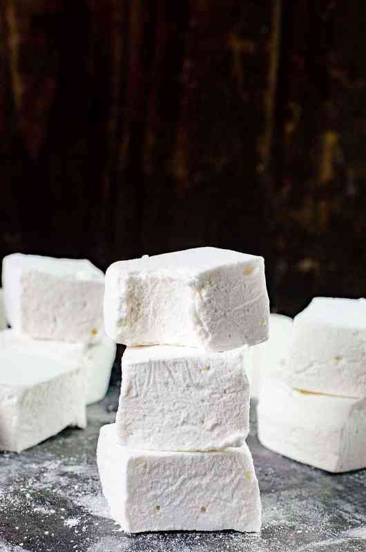 Homemade marshmallows