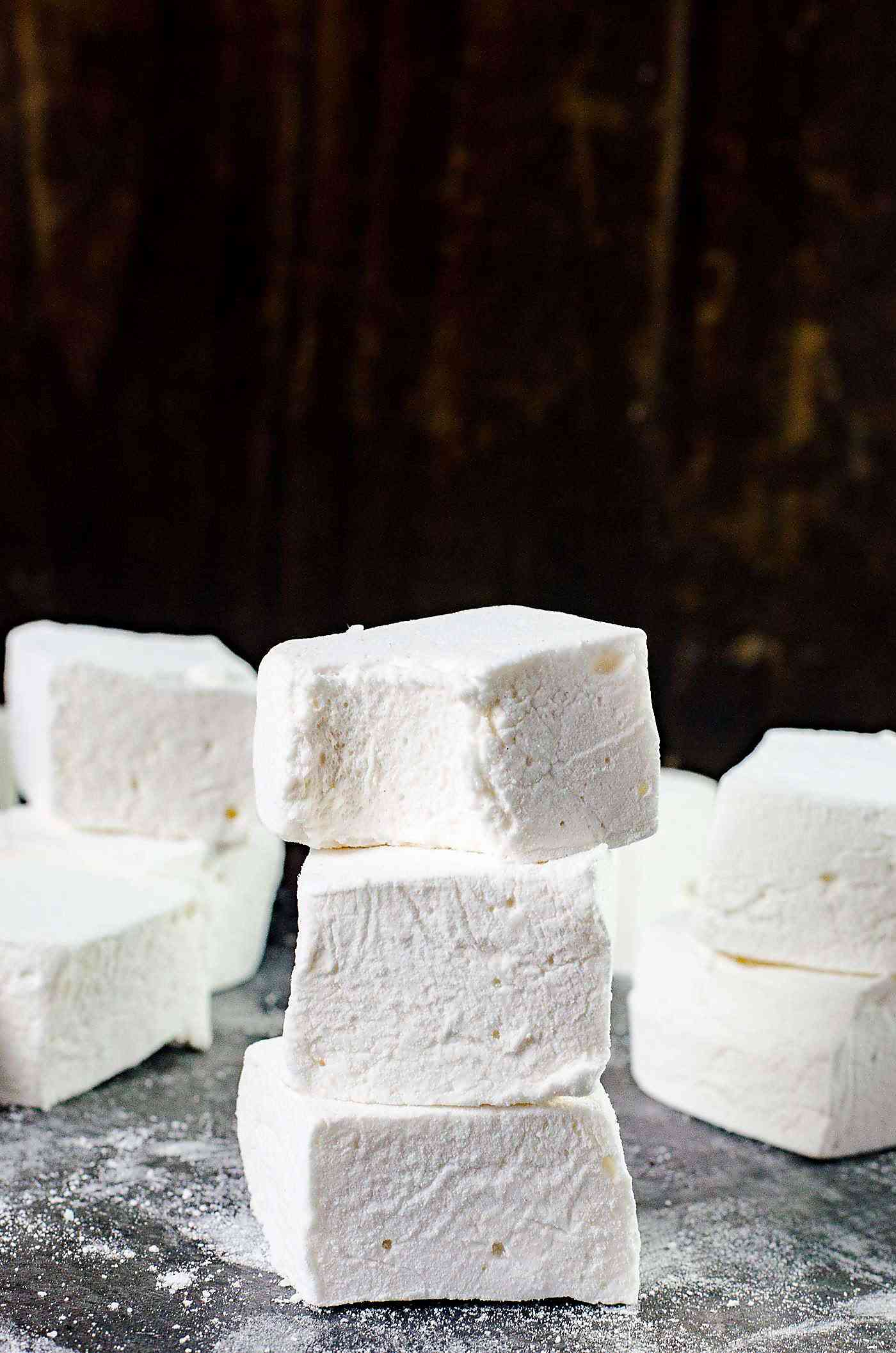 Homemade marshmallows