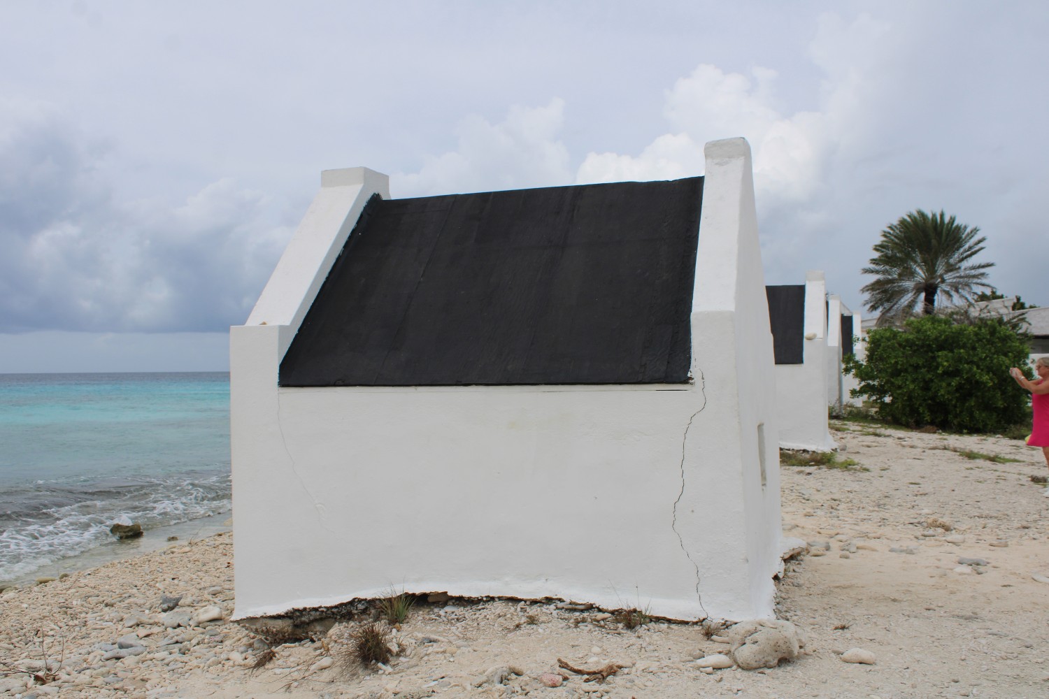 The old slave huts of Kralendijk, Bonaire, Caribbean Netherlands