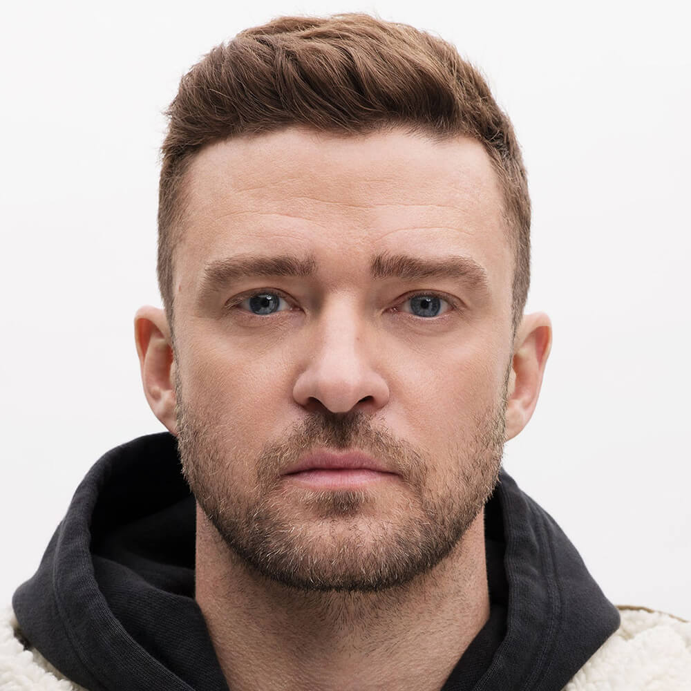 Close up of Justin Timberlake