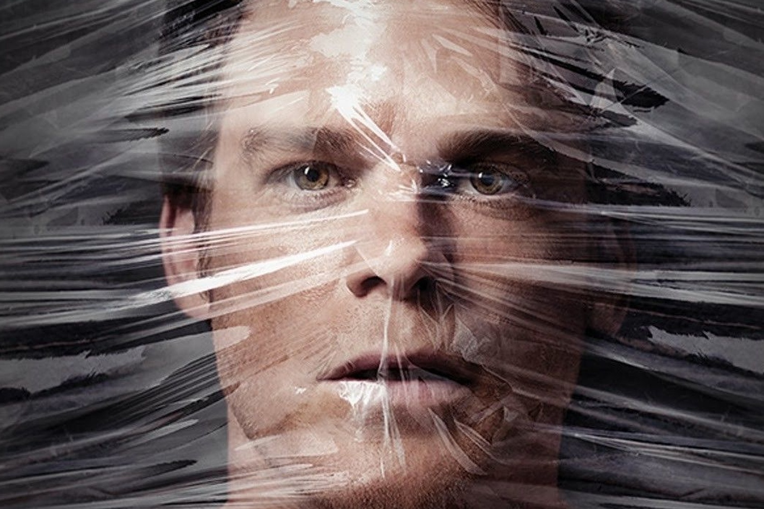 Michael C. Hall in a poster for Dexter.
