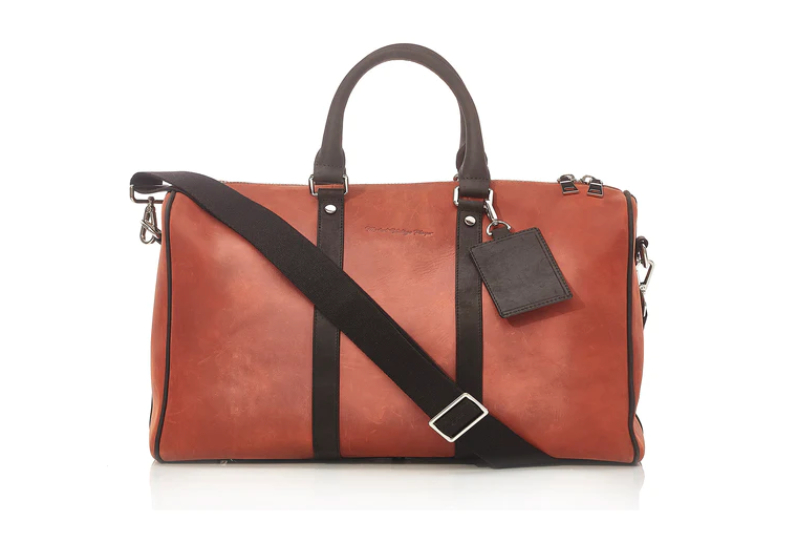 MVP gym bag in cognac.