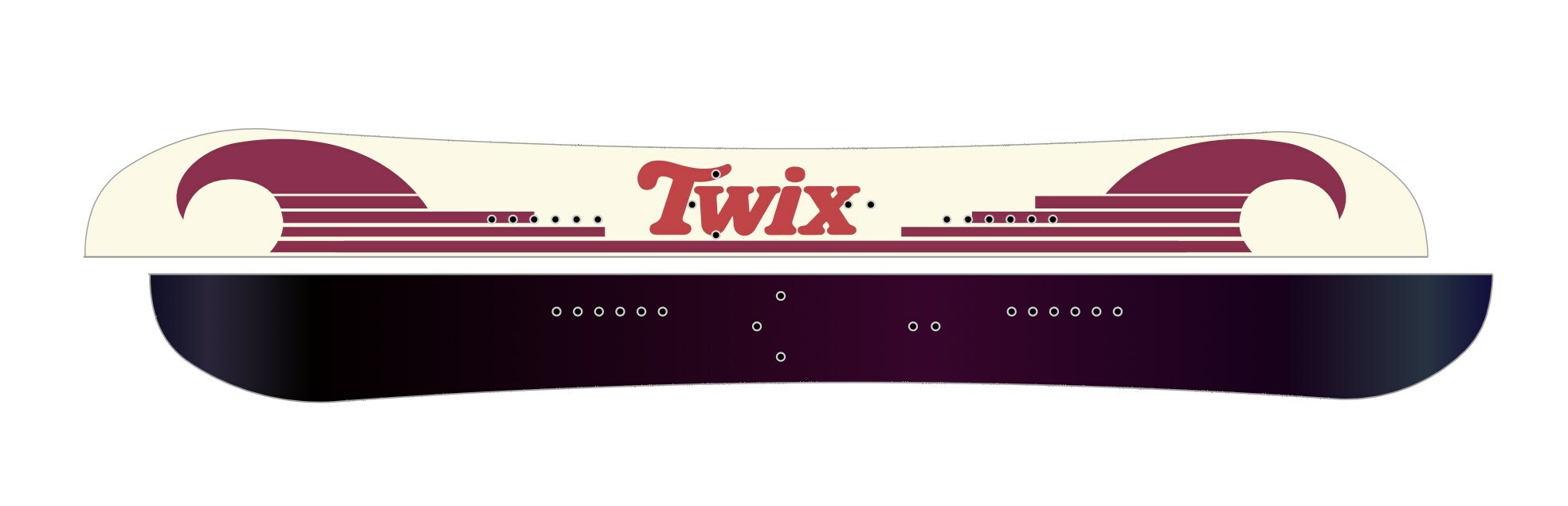 You can now design your own splitboard, courtesy of… Twix?