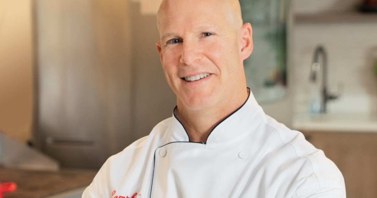 Campbell’s Soup has an executive chef, and he’s dishing amazing tips and recipes