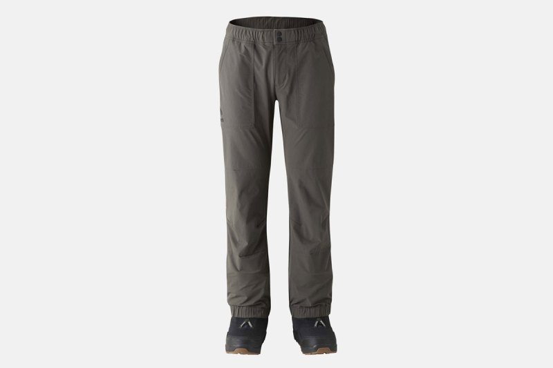 Jones Snowboards Men's High Sierra Pants isolated on a plain studio background.