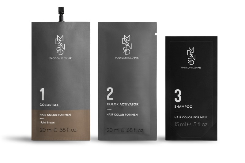 A set of Madison Reed MR. Hair Color for Men.