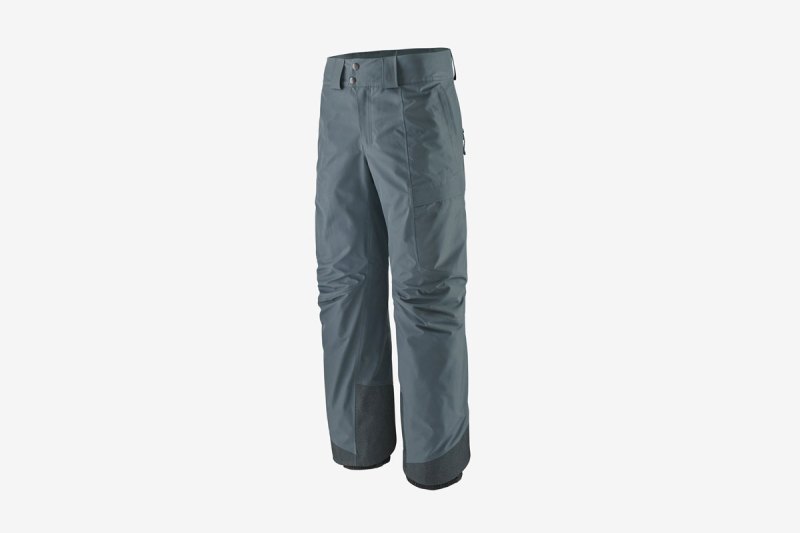 Patagonia Storm Shift Snow Pants on a studio background.