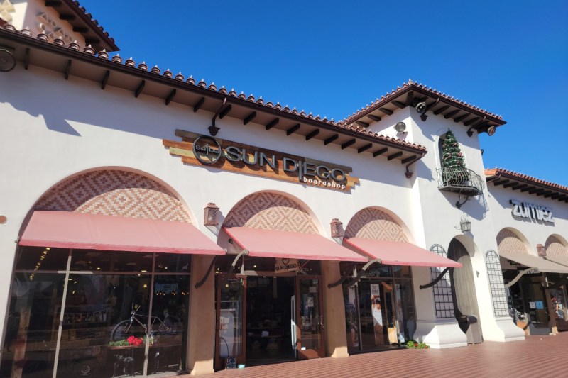 The Sun Diego outlet store at The Outlets at San Clemente in San Clemente, California.