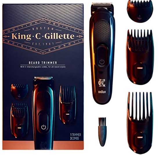 best beard trimmers king c  gillette