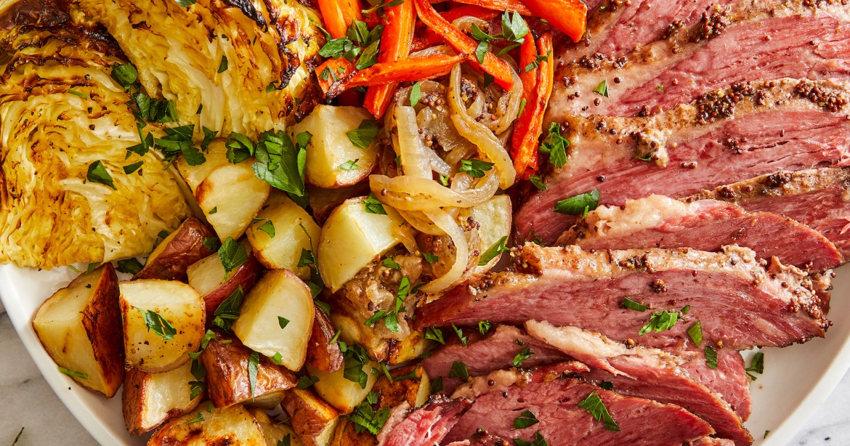 why is corned beef associated with st patricks day