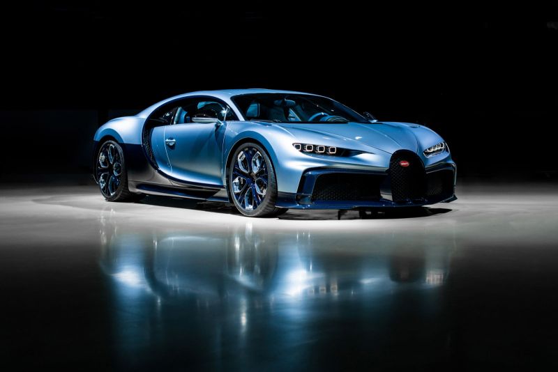 Зашеметяващо изображение на Bugatti Chiron