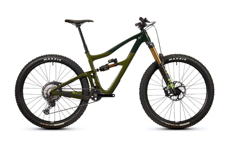 Ibis Ripmo v2 XT Mountain Bike on a white studio background.