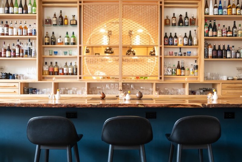 The bar at Kumiko in Chicago