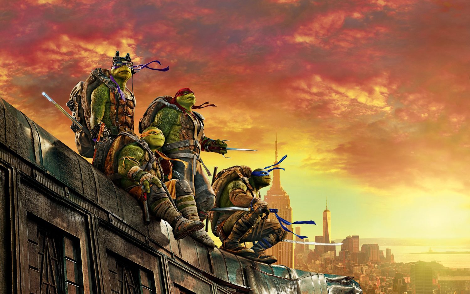 Raphael Teenage Mutant Ninja Turtles: Mutant Mayhem 4K Wallpaper