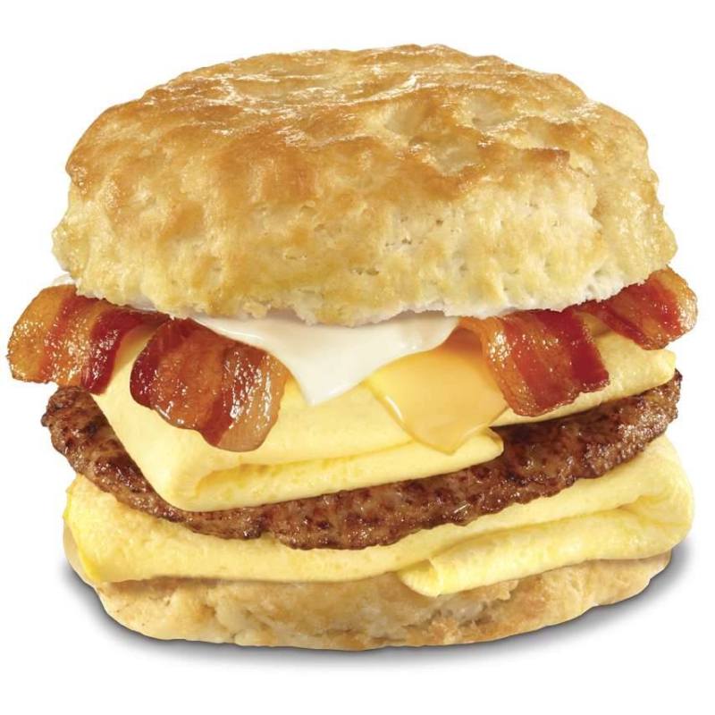 Carl's Jr. breakfast