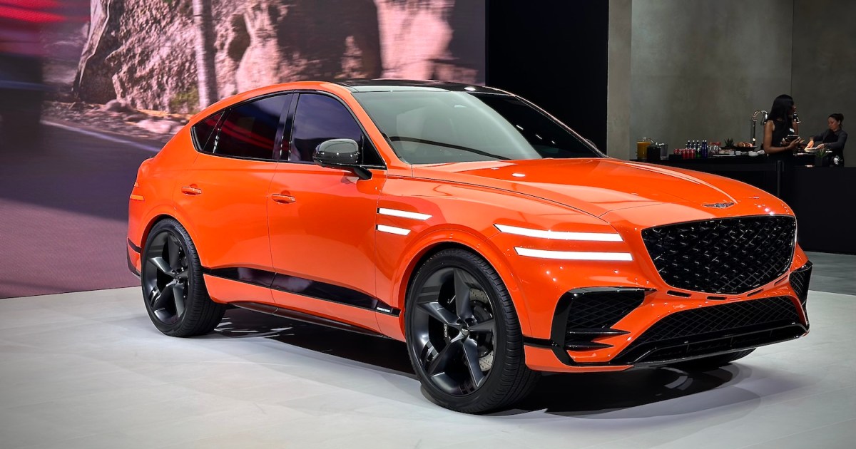 The Genesis GV80 Coupe brings some muchneeded style to the SUV coupe