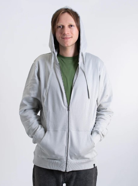 Terra Thread Organic Zip-Up Hoodie