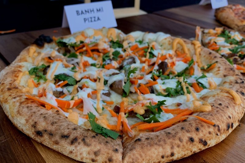 The Banh Mi pie from Hapa Pizza
