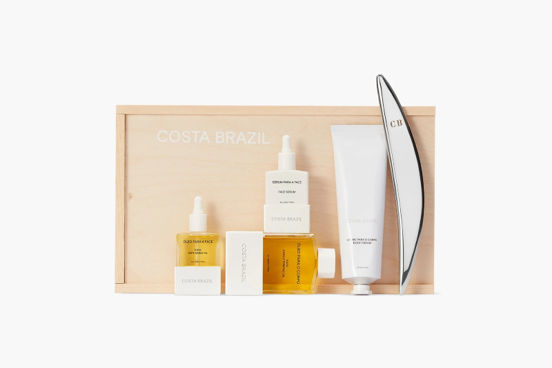Costa Brazil Indulge Ritual Care Pack product display on a white background.