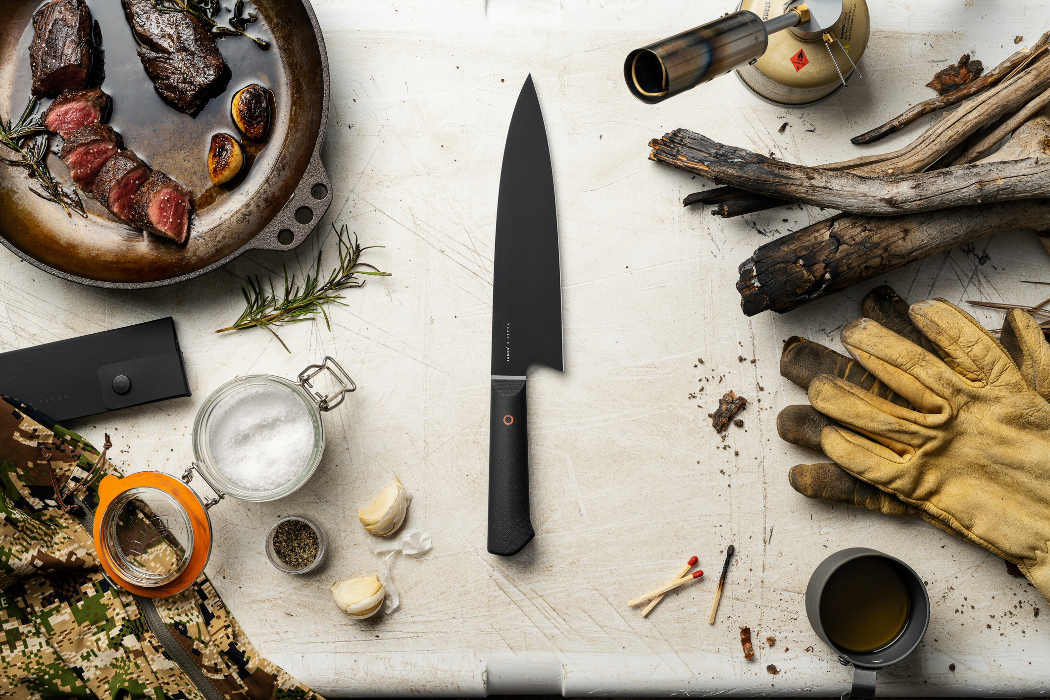 Anzick Outdoor Chef's Knife