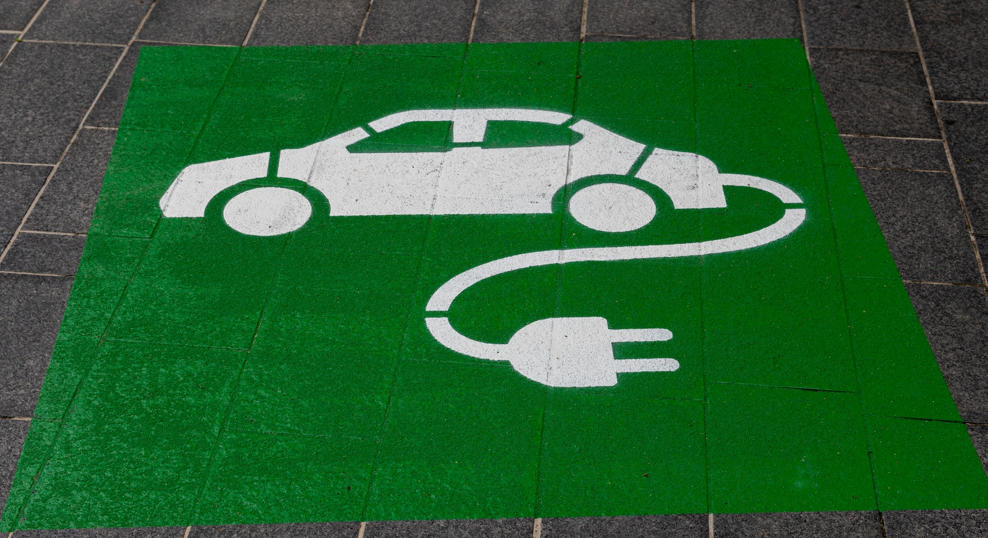 Electric vehicle symbol.