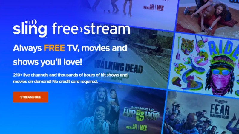 Sling Freestream screen