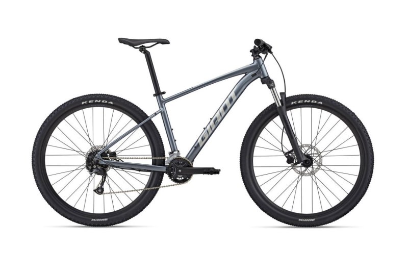 Giant Talon 2 (2022) Mountain Bike isolated on a plain white background.