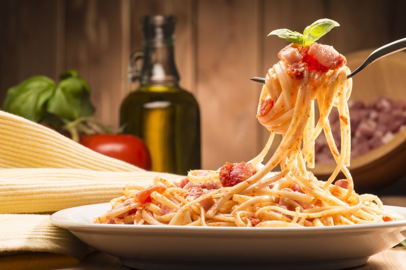 Italian food pasta