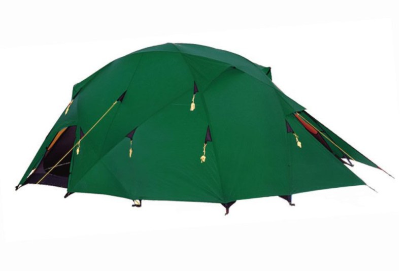 Terra Nova Expedition Cosmos Tent in green on a plain studio background.