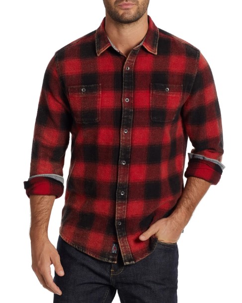 Flag & Anthem Shaw Vintage Washed Flannel