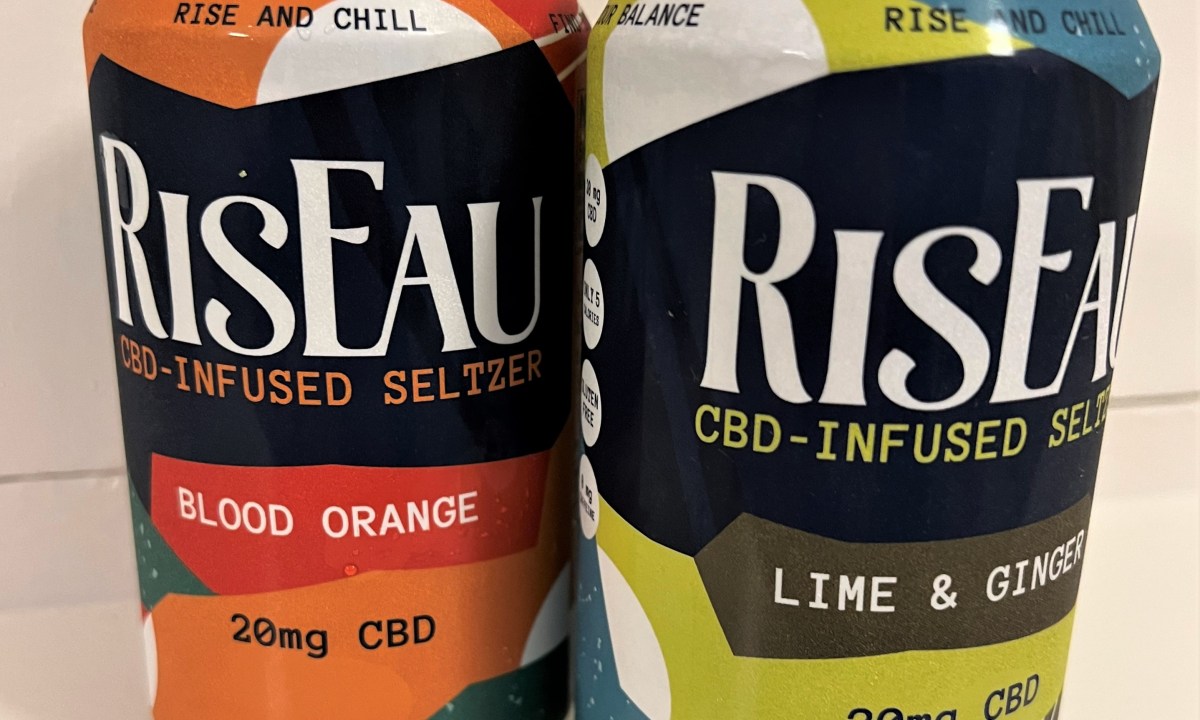 riseau cbd seltzer review cans of