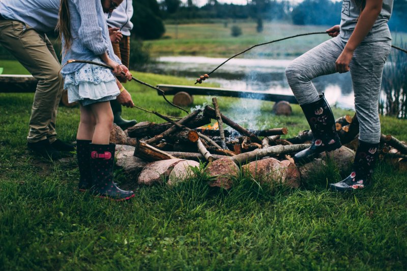 Family camping