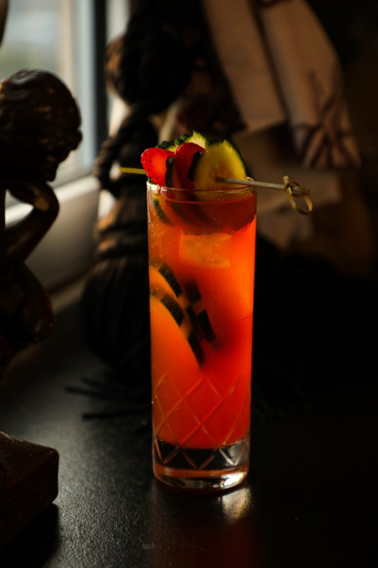 The Louisiana Harvest cocktail from Bayou Bar.
