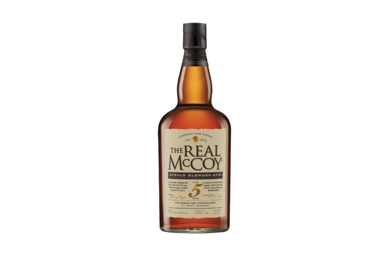 The Real McCoy 5-Year Blended Rum.