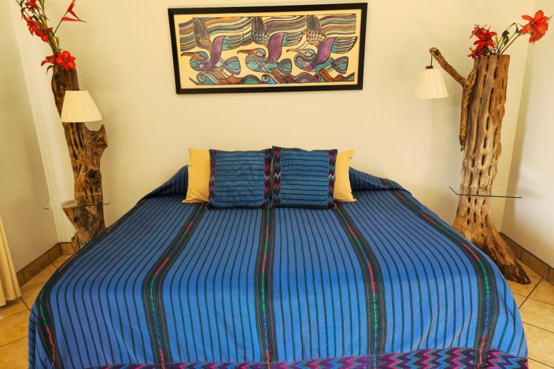 A look inside a casita at Las Colibris Casitas in Todos Santos, Baja California Sur, Mexico.