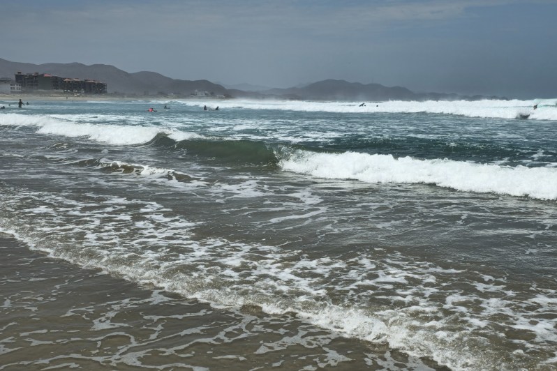 The beach at Playa Los Cerritos, Baja California Sur, Mexico.
