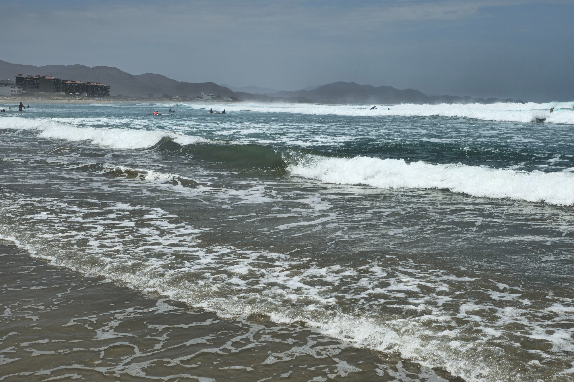 The beach at Playa Los Cerritos, Baja California Sur, Mexico.