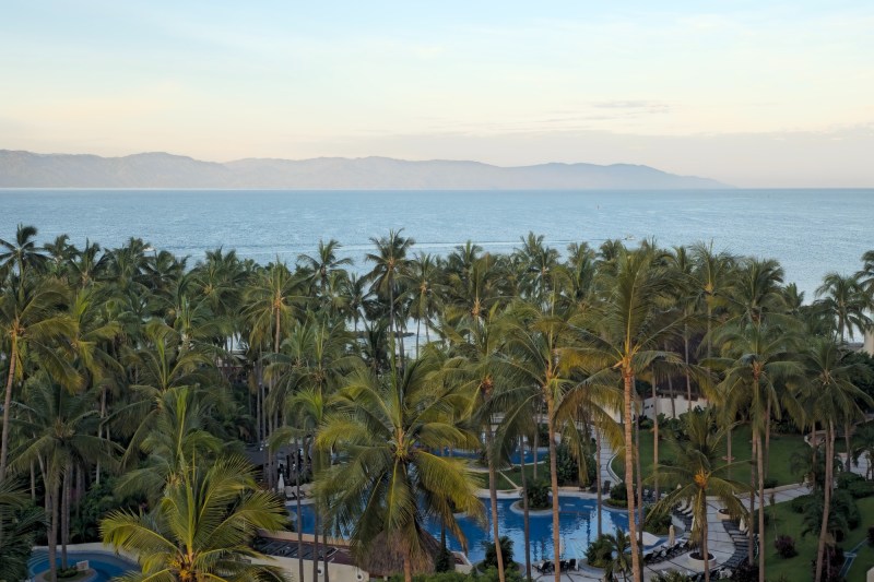 The view from The Westin Resort & Spa, Puerto Vallarta, in Puerto Vallarta, Jalisco, Mexico.